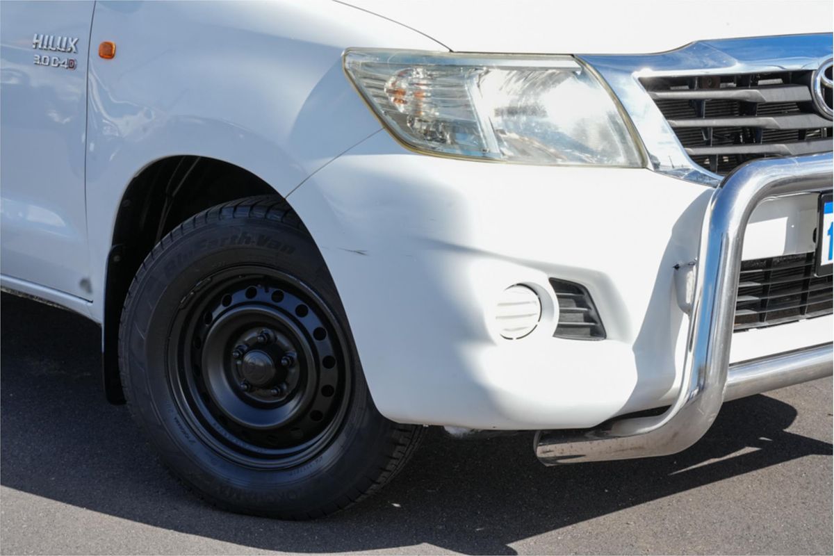 2012 Toyota Hilux SR KUN16R Rear Wheel Drive