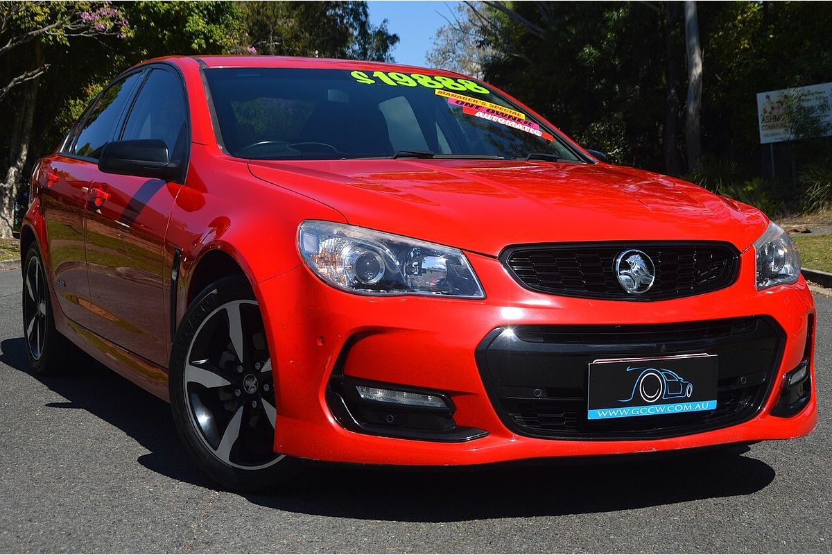 2016 Holden Commodore SV6 Black VF Series II