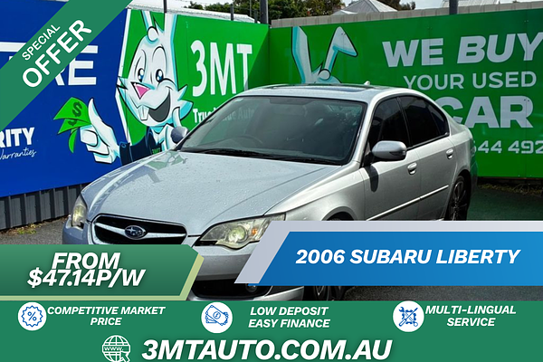2006 Subaru Liberty 3.0R Spec.B 4GEN