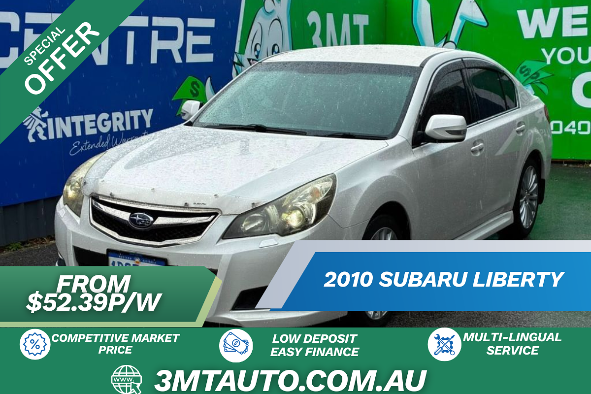2010 Subaru Liberty 2.5i Sports 5GEN