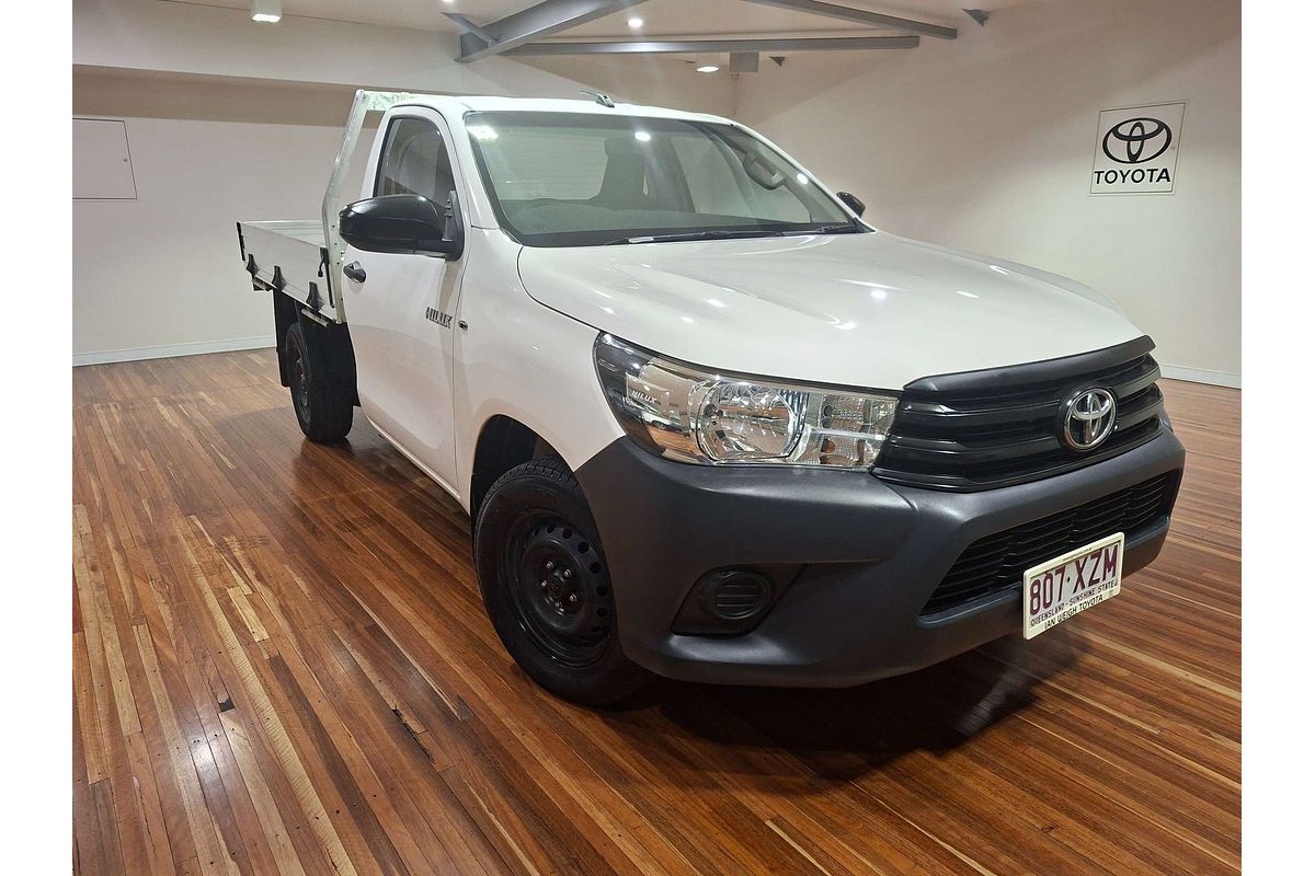 2018 Toyota Hilux Workmate TGN121R Rear Wheel Drive