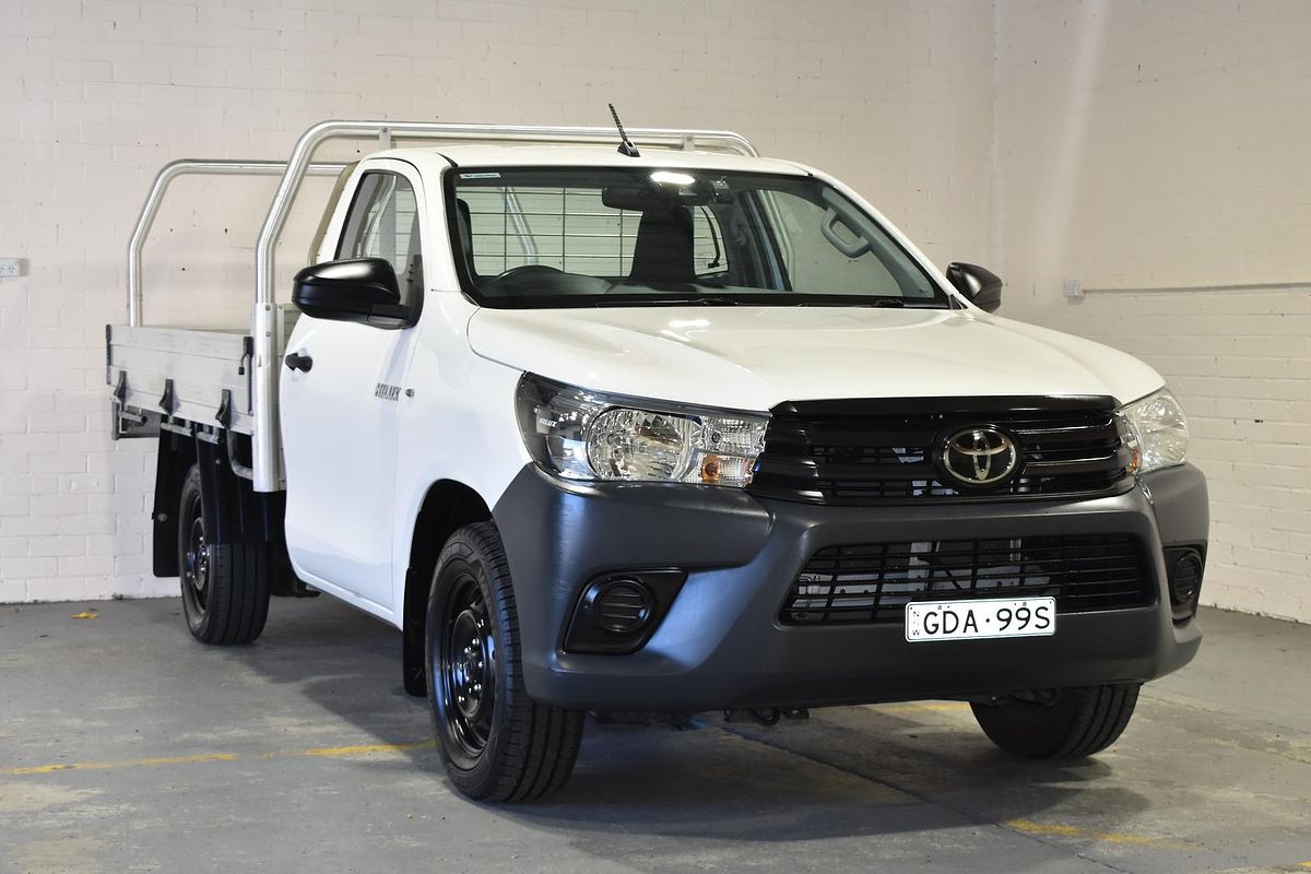 2021 Toyota Hilux Workmate TGN121R Rear Wheel Drive