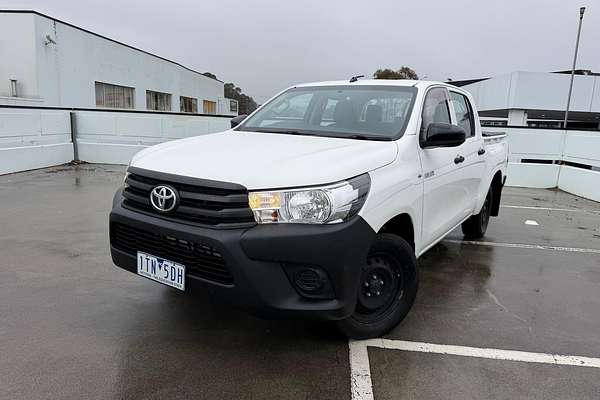 2015 Toyota Hilux Workmate TGN121R Rear Wheel Drive