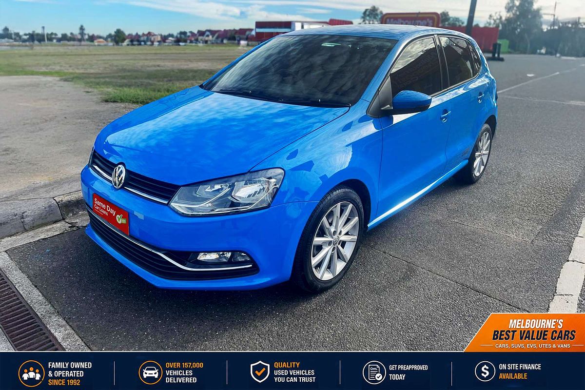 2017 Volkswagen Polo 81TSI Urban+ 6R