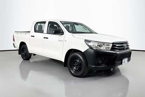 2021 Toyota Hilux Workmate TGN121R Rear Wheel Drive