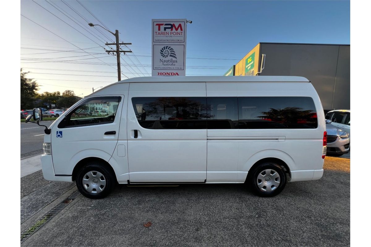 2015 Toyota Hiace Commuter TRH223R ELWB High Roof