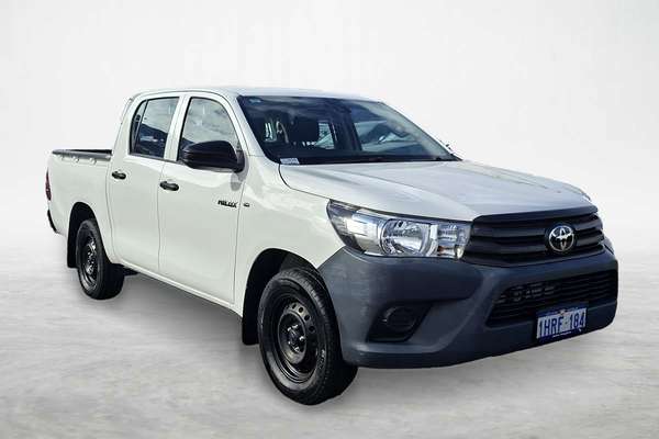 2022 Toyota Hilux Workmate TGN121R Rear Wheel Drive