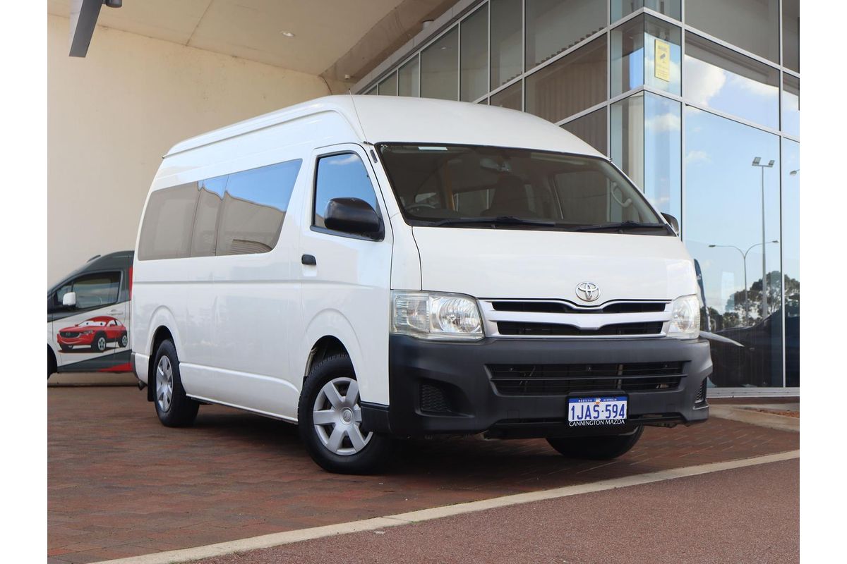2013 Toyota Hiace Commuter KDH223R ELWB High Roof