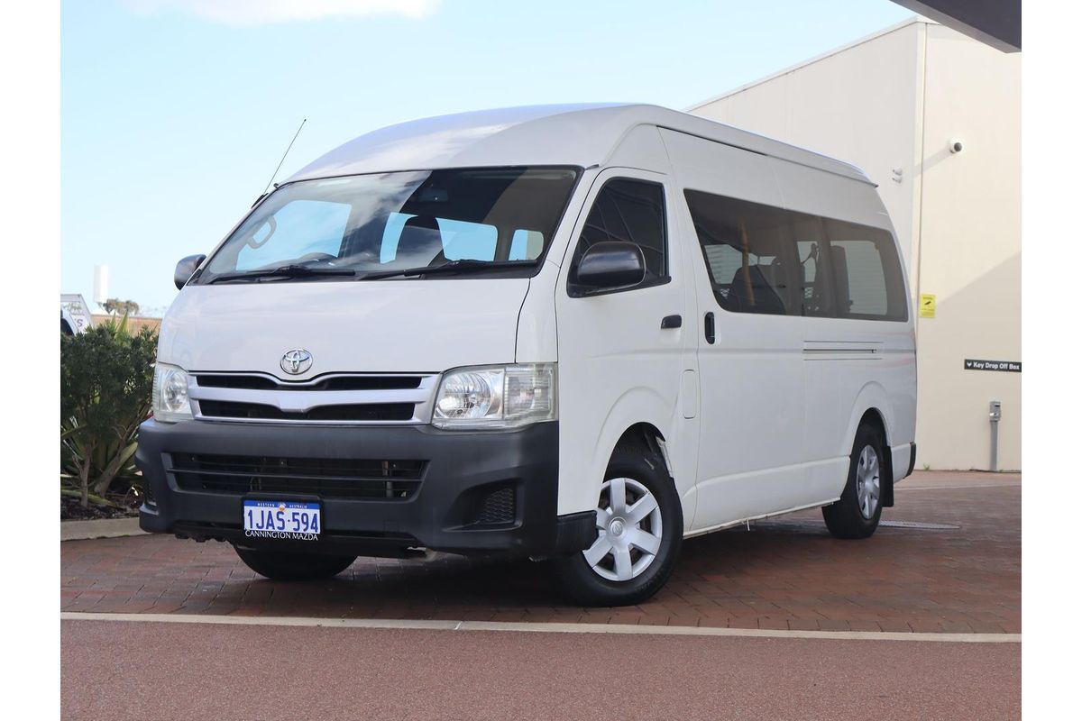 2013 Toyota Hiace Commuter KDH223R ELWB High Roof