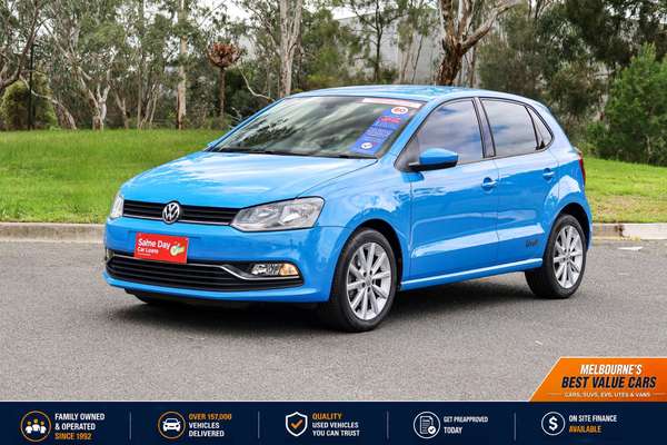 2017 Volkswagen Polo 81TSI Urban+ 6R