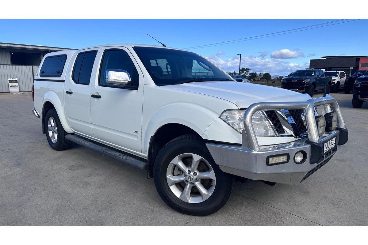 2012 Nissan Navara ST-X 550 D40 Series 5 4X4