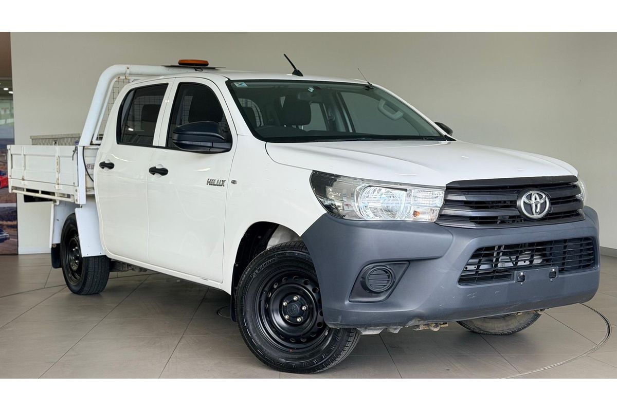 2019 Toyota Hilux Workmate TGN121R Rear Wheel Drive