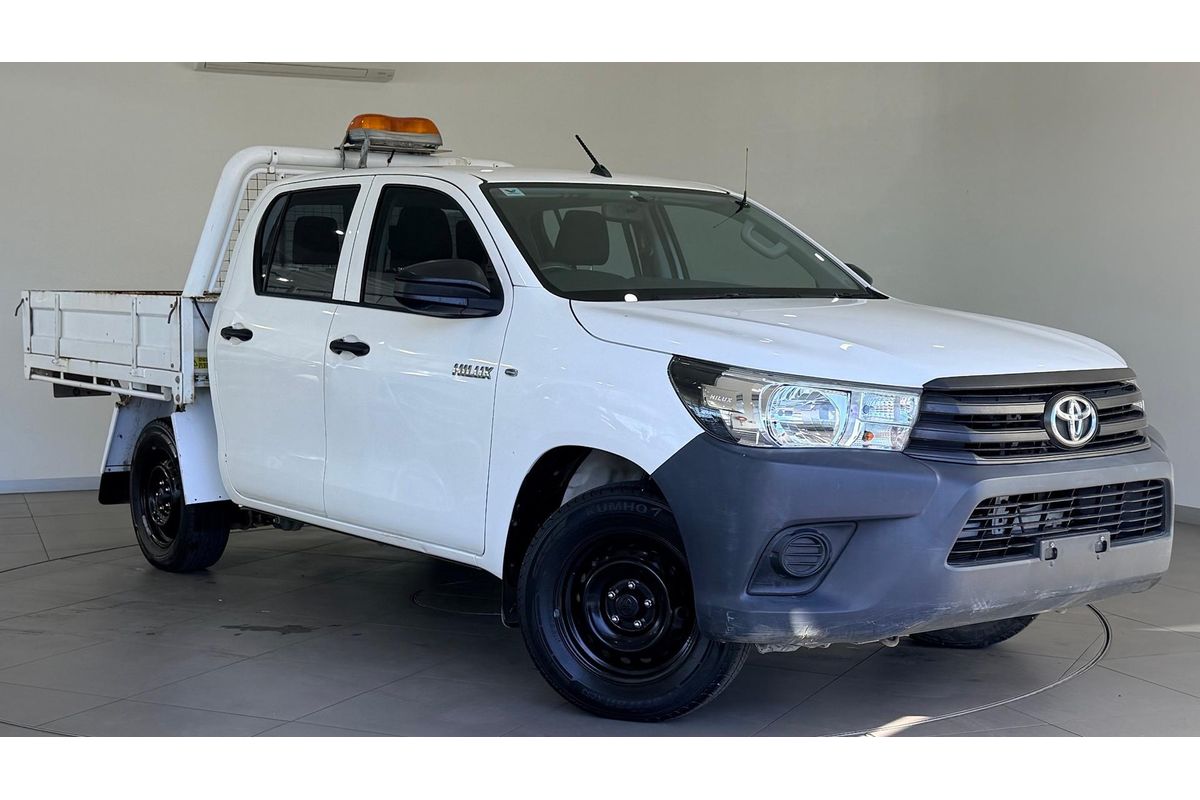 2018 Toyota Hilux Workmate TGN121R Rear Wheel Drive