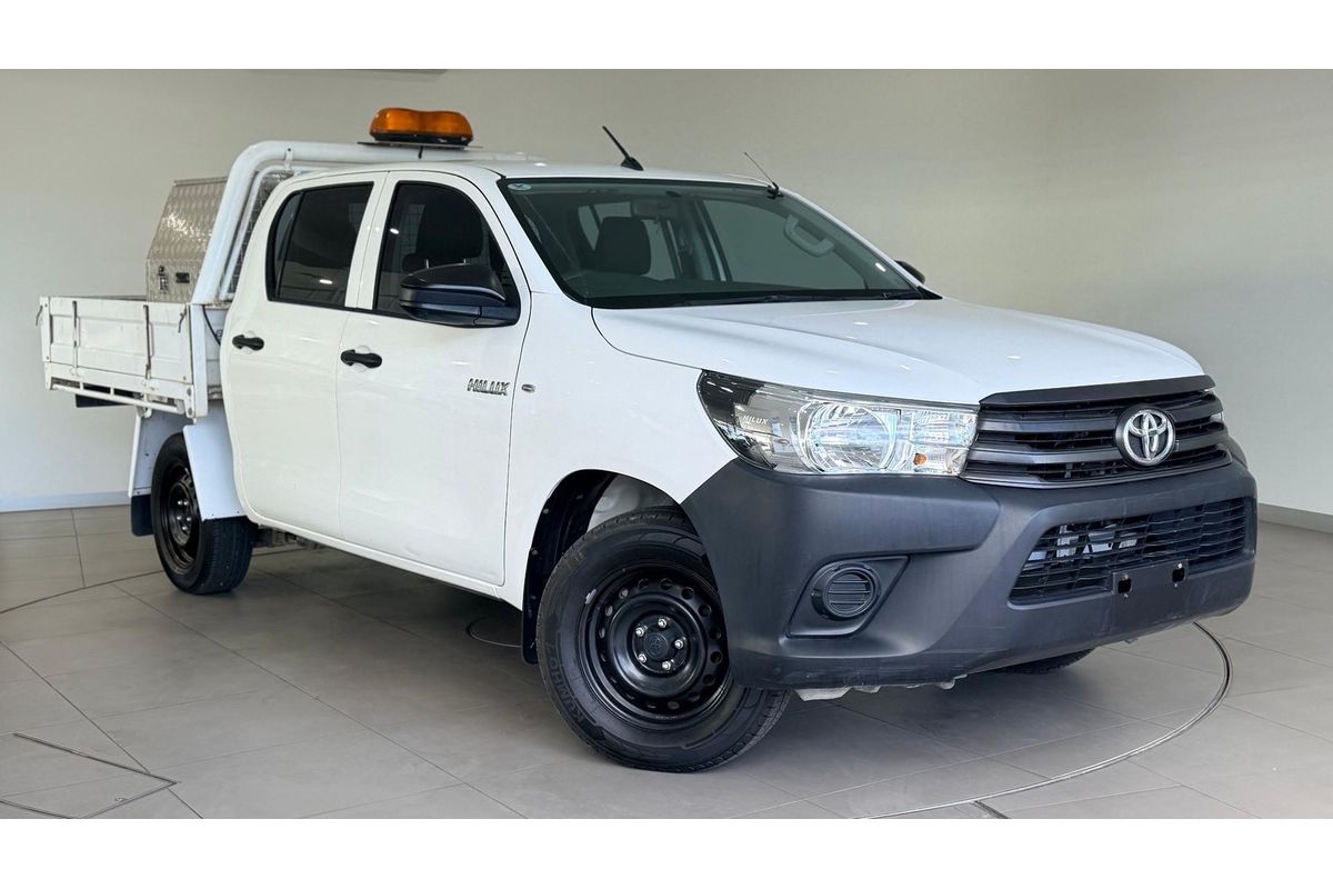 2018 Toyota Hilux Workmate TGN121R Rear Wheel Drive