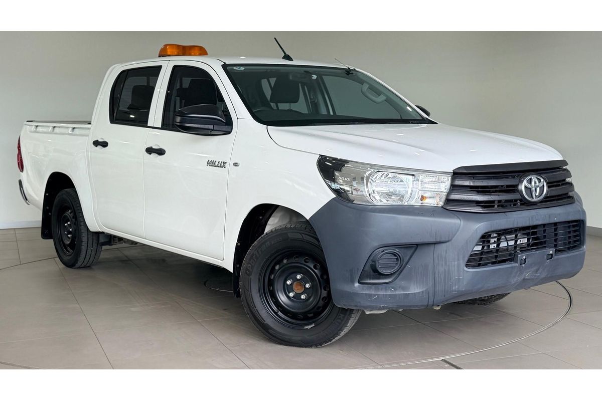2018 Toyota Hilux Workmate TGN121R Rear Wheel Drive