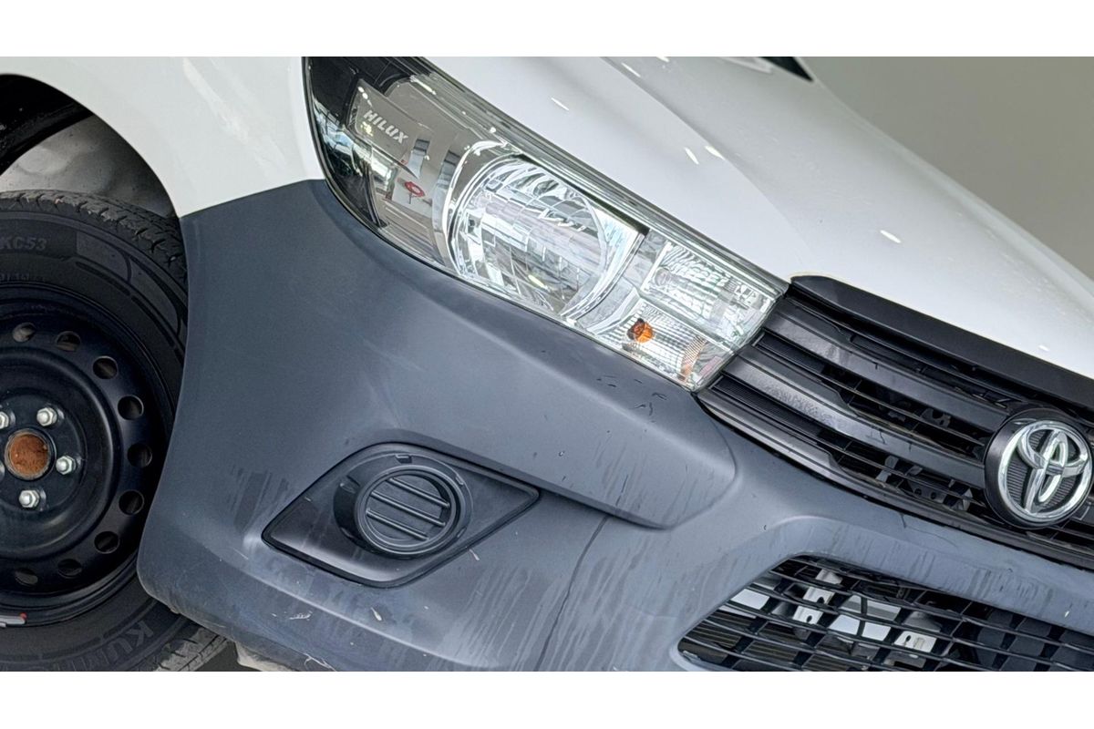 2018 Toyota Hilux Workmate TGN121R Rear Wheel Drive