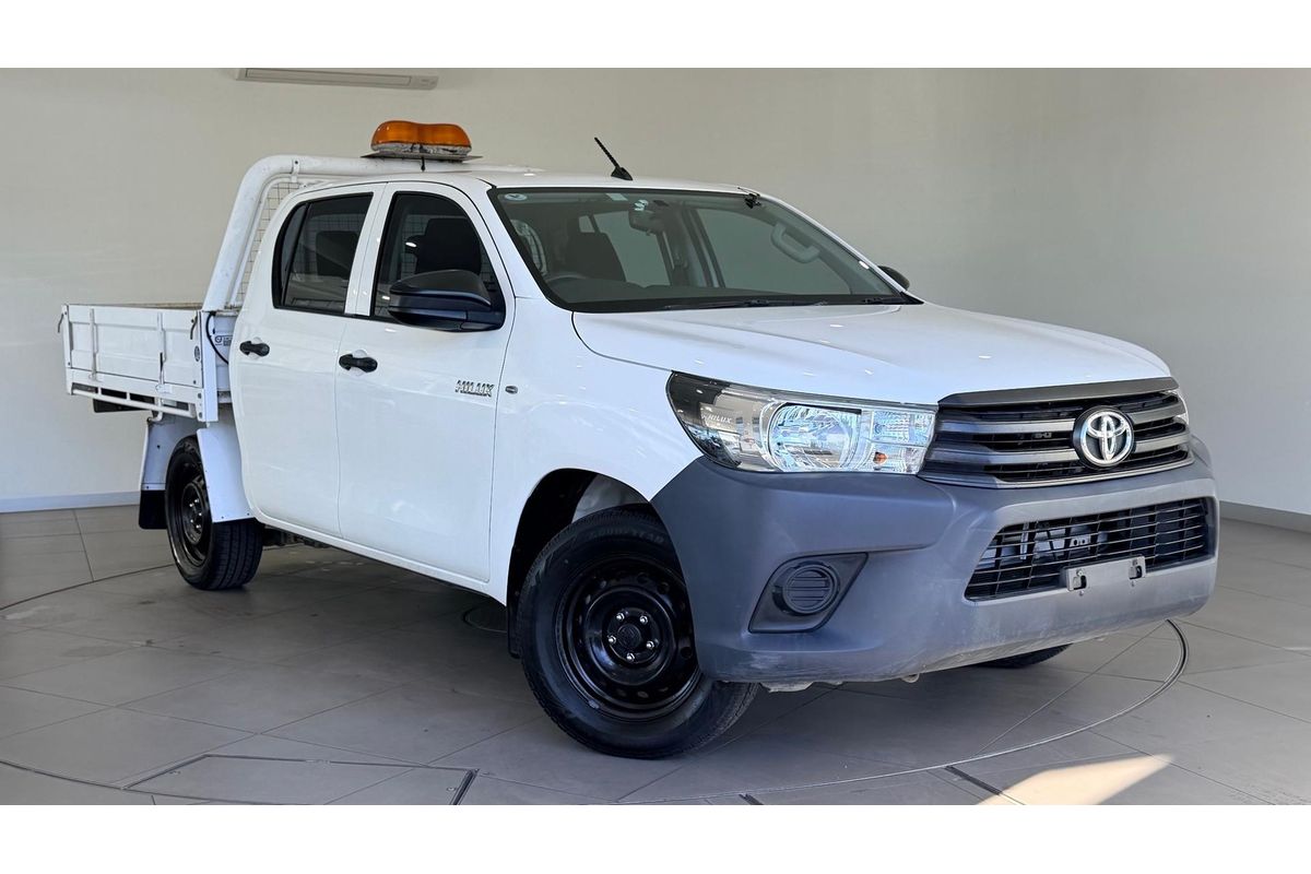 2018 Toyota Hilux Workmate TGN121R Rear Wheel Drive