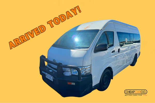 2015 Toyota Hiace Commuter KDH223R ELWB High Roof