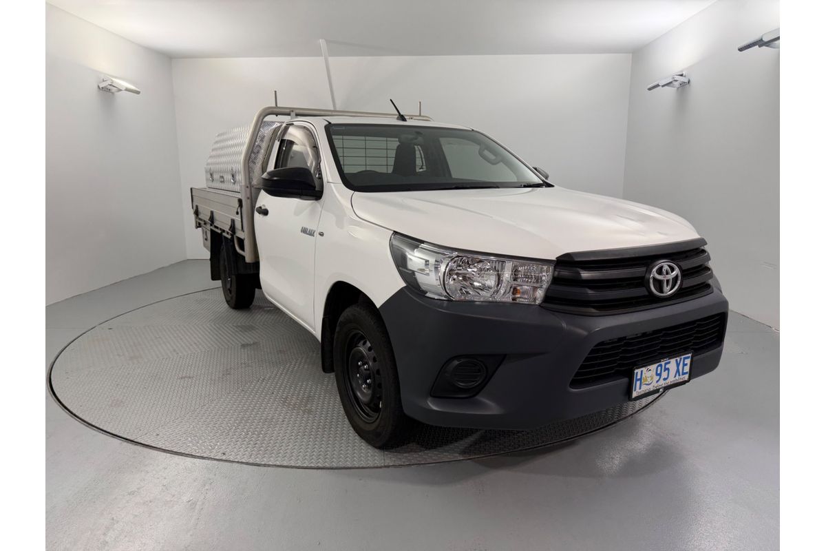 2018 Toyota Hilux Workmate TGN121R Rear Wheel Drive