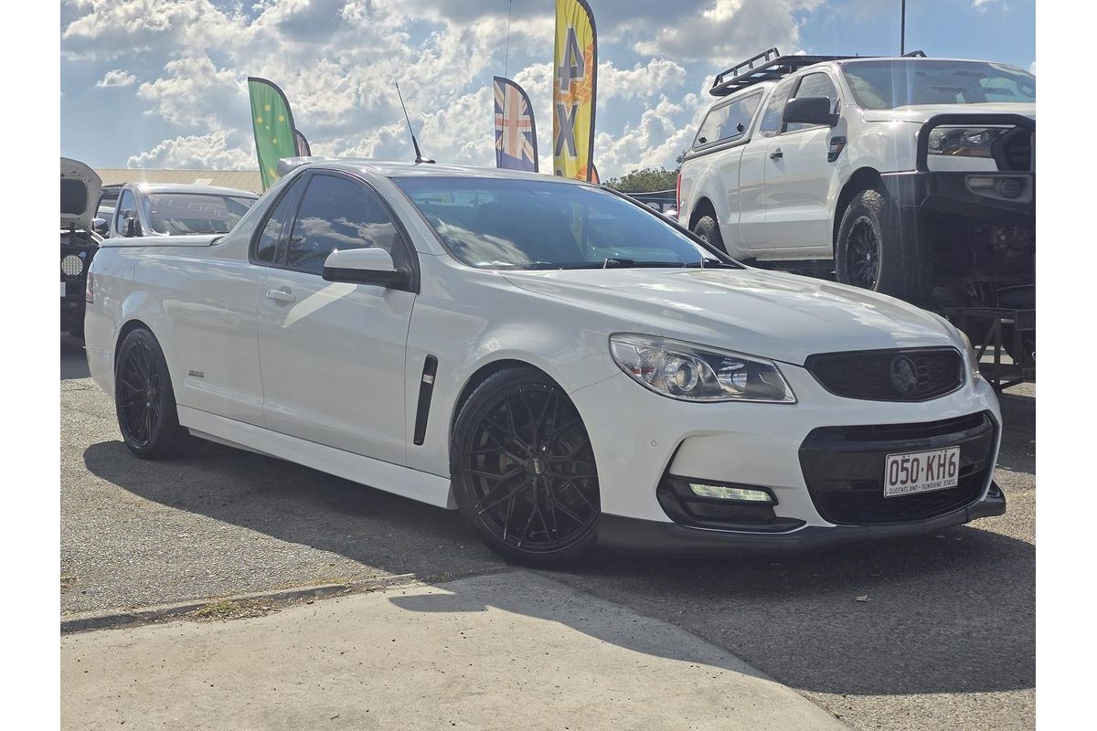 2016 Holden Ute SV6 Black VF Series II Rear Wheel Drive