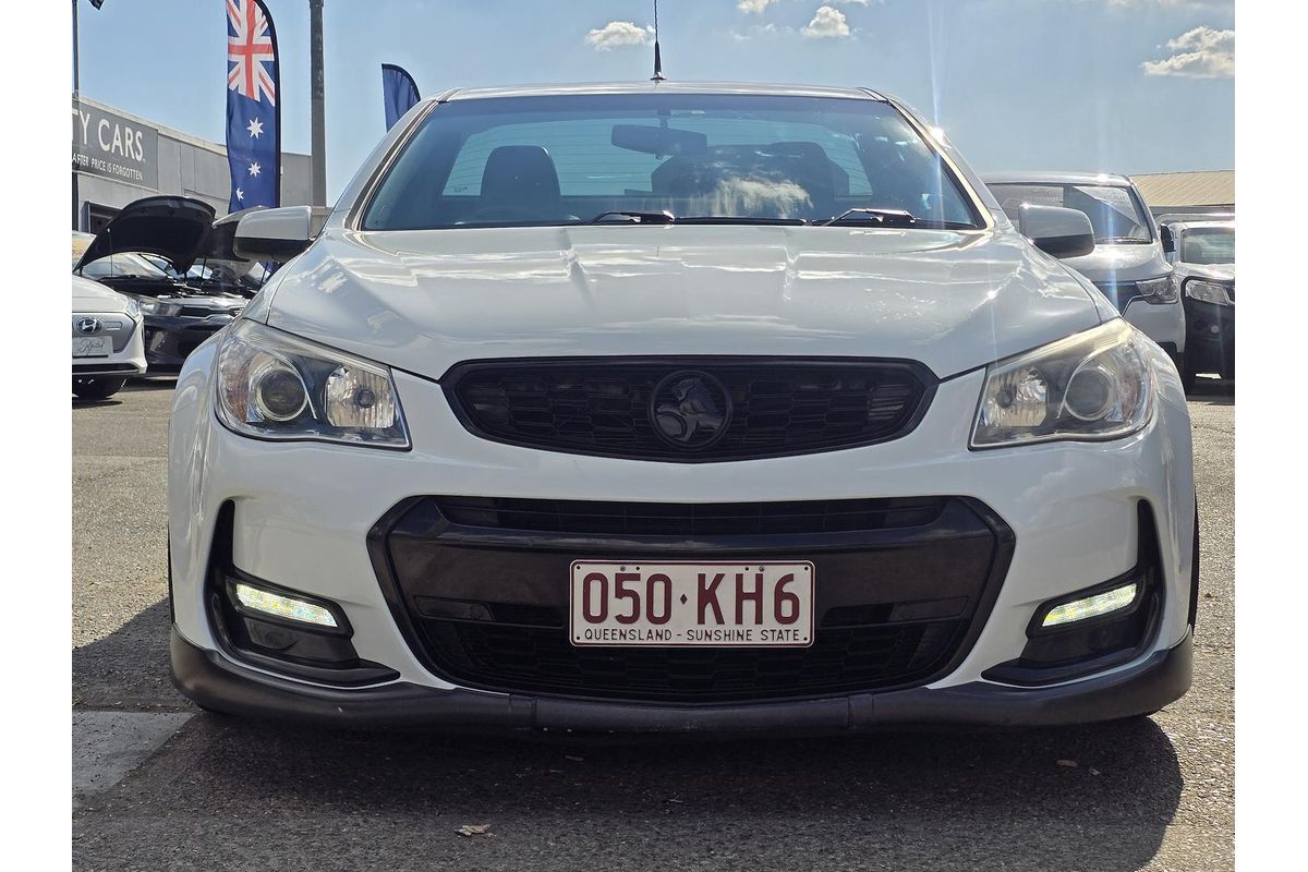 2016 Holden Ute SV6 Black VF Series II Rear Wheel Drive