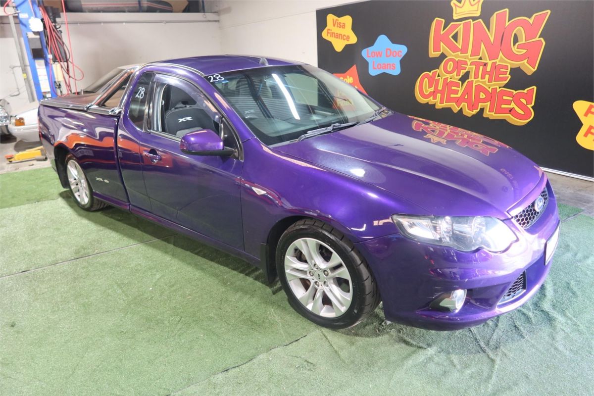 2009 Ford Falcon Ute XR6 Turbo FG Rear Wheel Drive