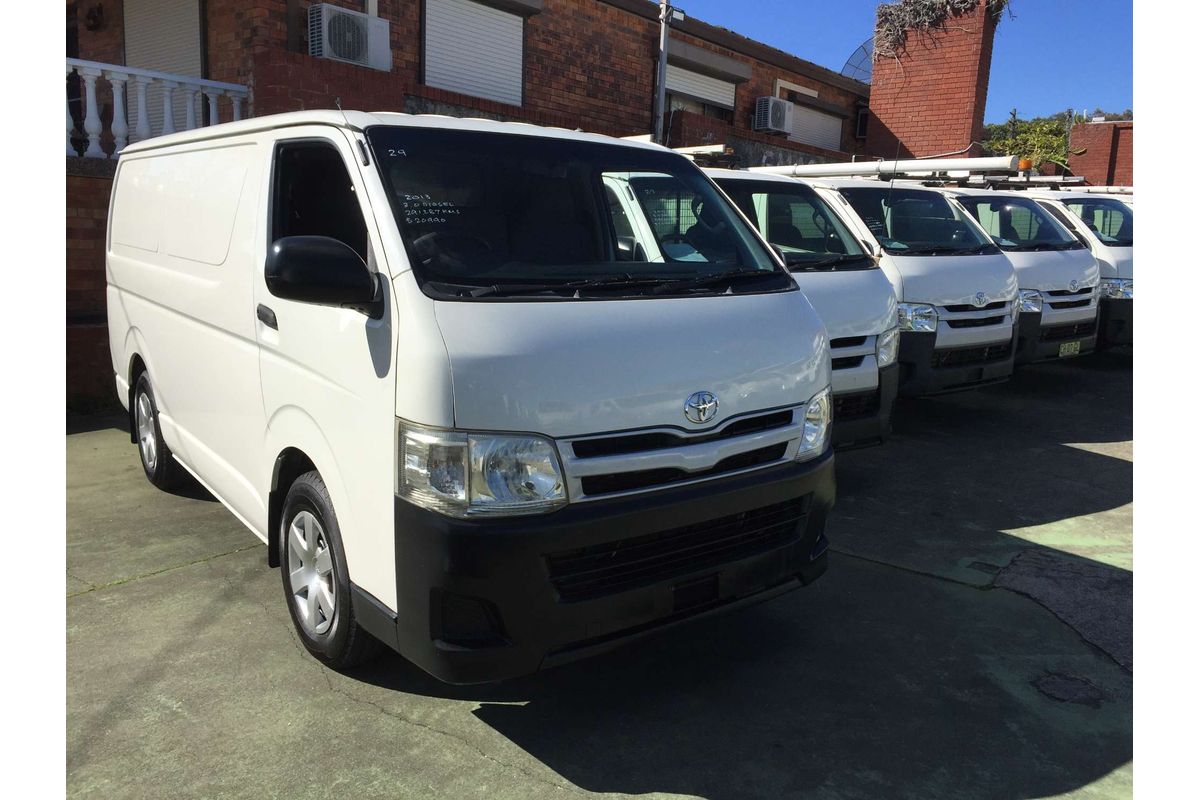 2013 Toyota Hiace LWB KDH201R MY12 UPGRADE