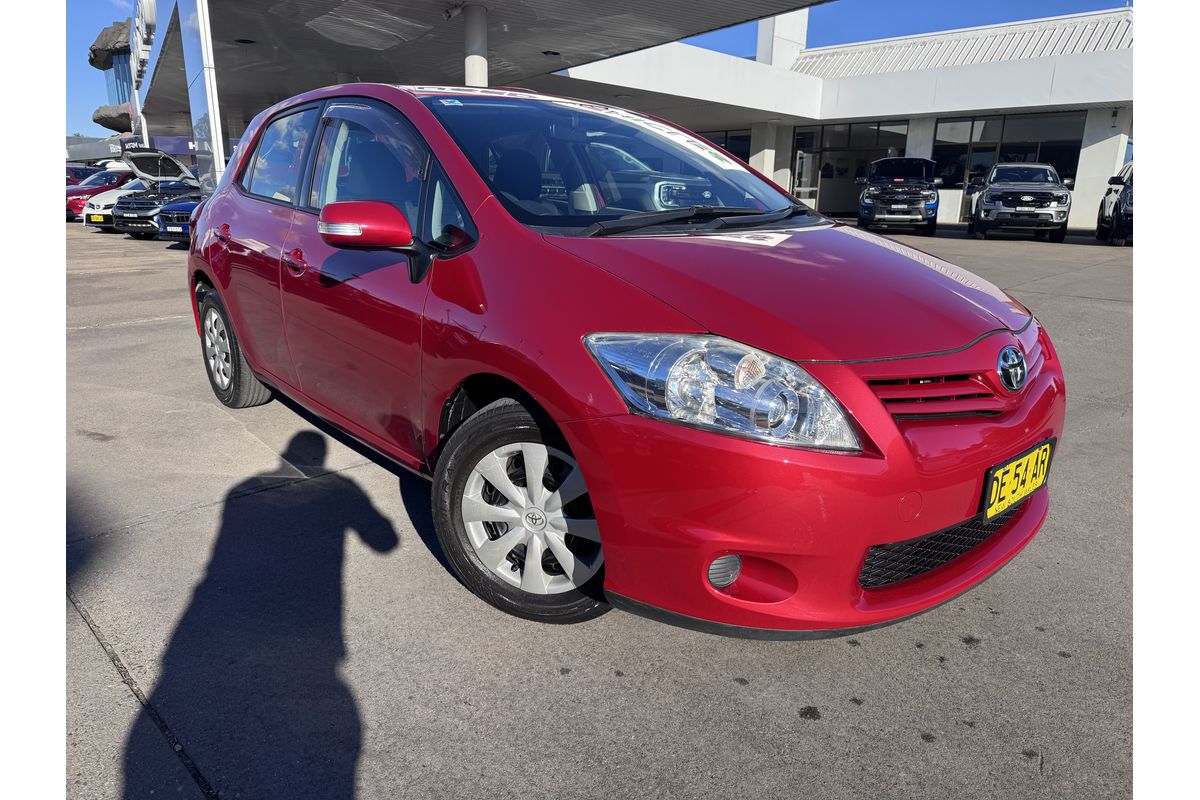 2010 Toyota Corolla Ascent ZRE152R