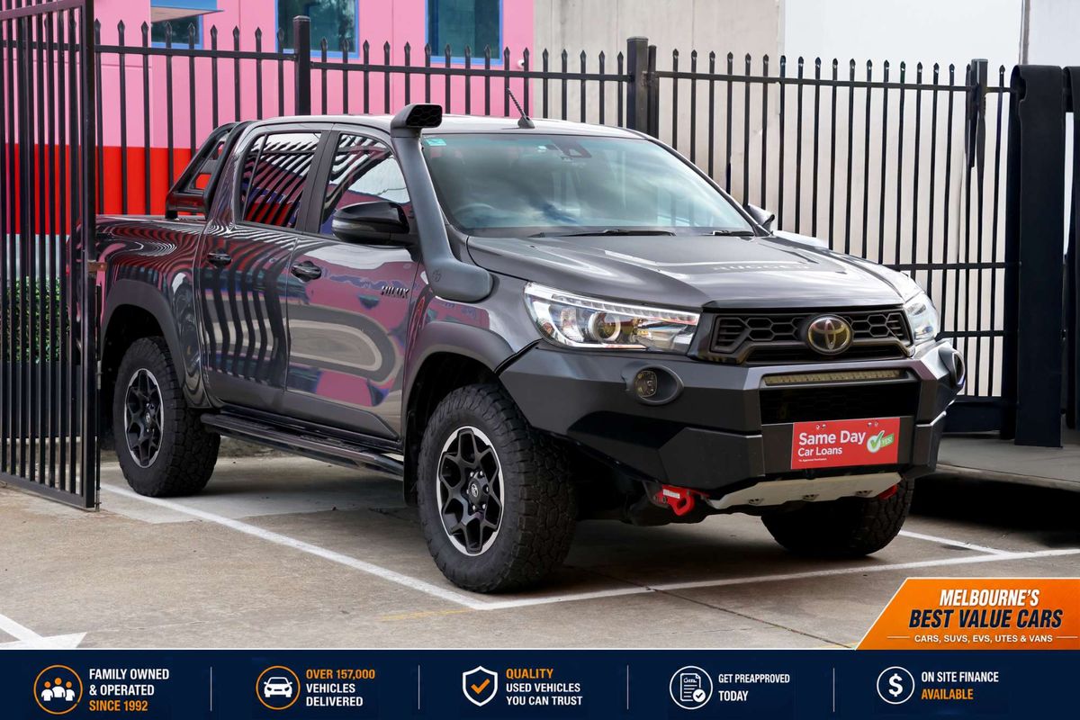 2019 Toyota Hilux Rugged X GUN126R 4X4