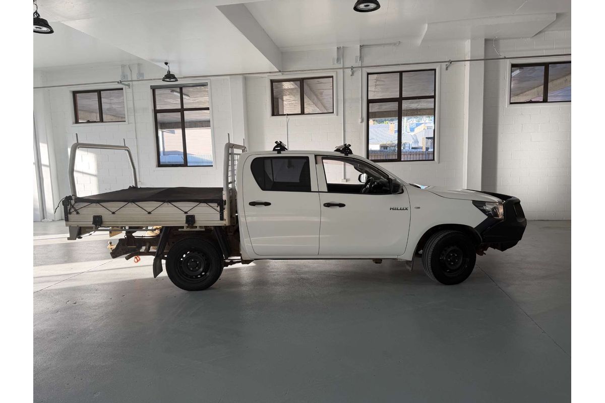 2017 Toyota Hilux Workmate TGN121R Rear Wheel Drive