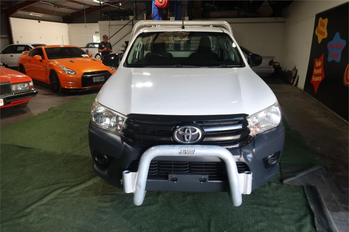 2016 Toyota Hilux Workmate GUN122R Rear Wheel Drive