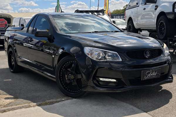 2016 Holden Ute SV6 Black VF Series II Rear Wheel Drive