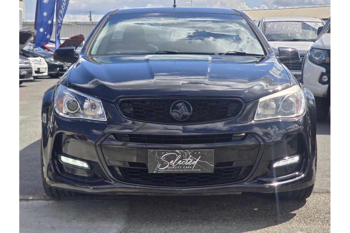 2016 Holden Ute SV6 Black VF Series II Rear Wheel Drive