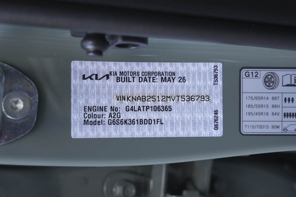 2026 Kia Picanto Sport JA PE2 thumb-20