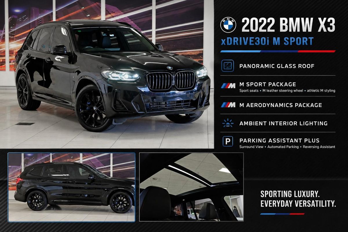 2022 BMW X3 xDrive30i M Sport G01 LCI