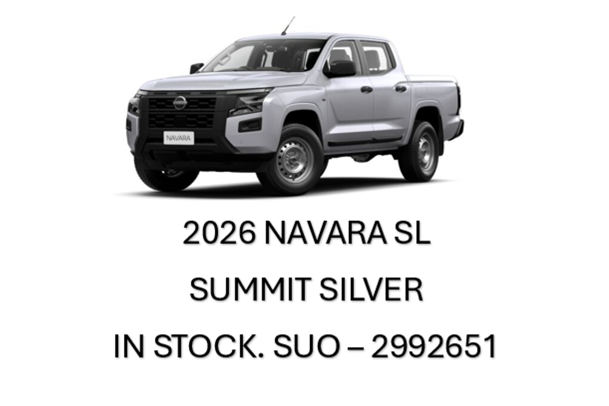 2026 Nissan Navara SL D27 4X4