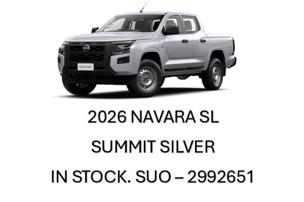 2026 Nissan Navara SL D27 4X4
