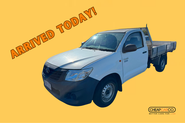 2012 Toyota Hilux Workmate TGN16R Rear Wheel Drive