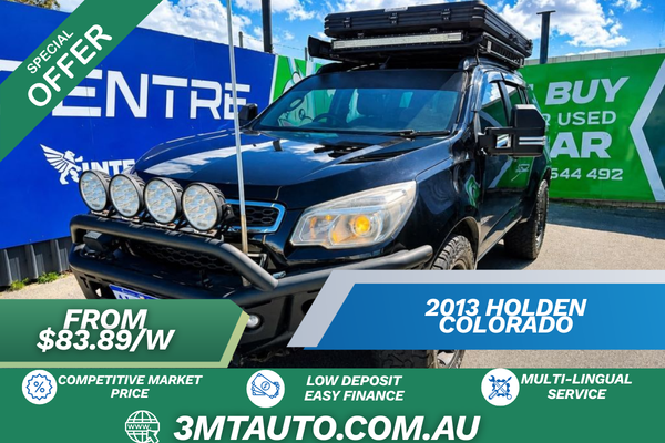 2013 Holden Colorado 7 LTZ RG