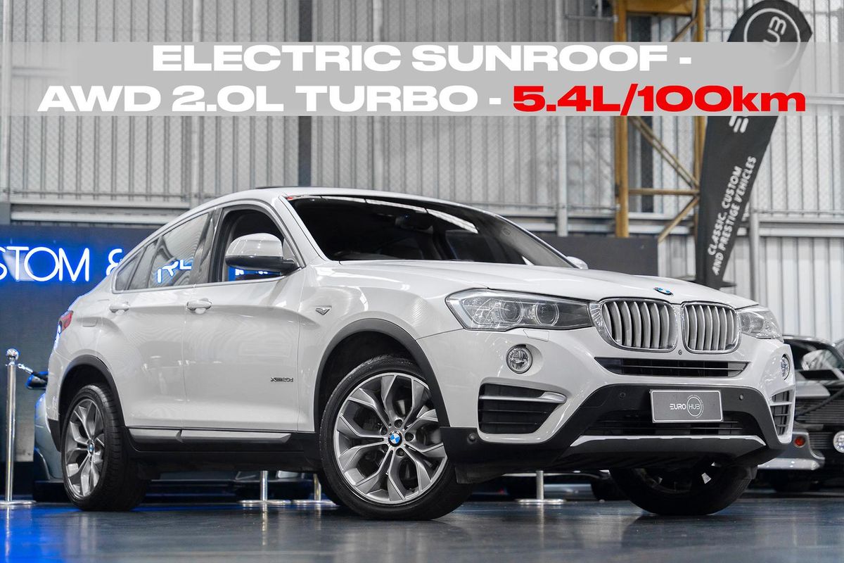 2016 BMW X4 xDrive20d F26