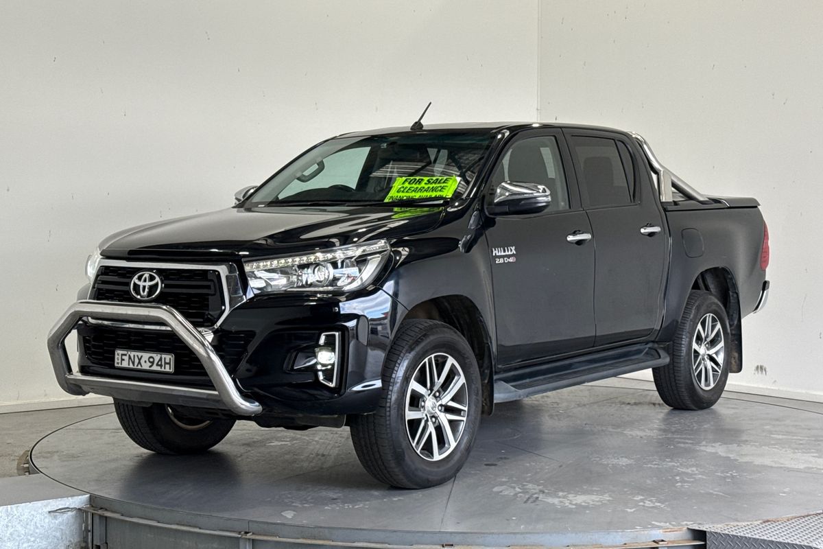 2018 Toyota Hilux SR5 (4x4) GUN126R MY19 4X4