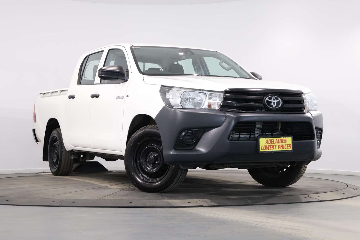 2022 Toyota Hilux Workmate TGN121R Rear Wheel Drive