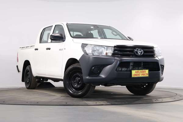 2022 Toyota Hilux Workmate TGN121R Rear Wheel Drive