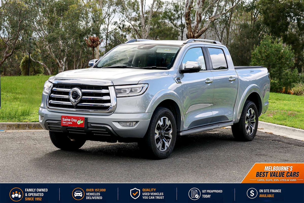 2021 GWM Ute Cannon-X NPW 4X4