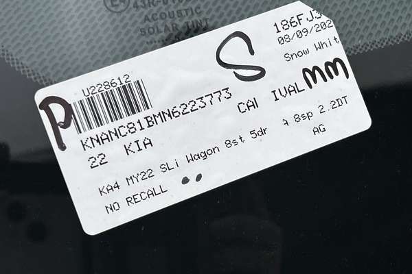 2022 Kia Carnival SLi KA4 thumb-23