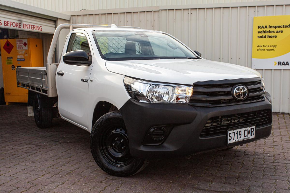 2021 Toyota Hilux Workmate TGN121R Rear Wheel Drive