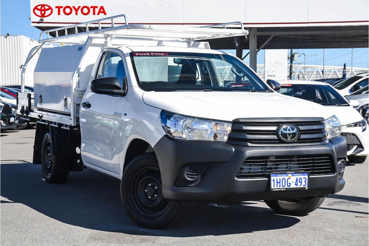 2022 Toyota Hilux Workmate TGN121R Rear Wheel Drive