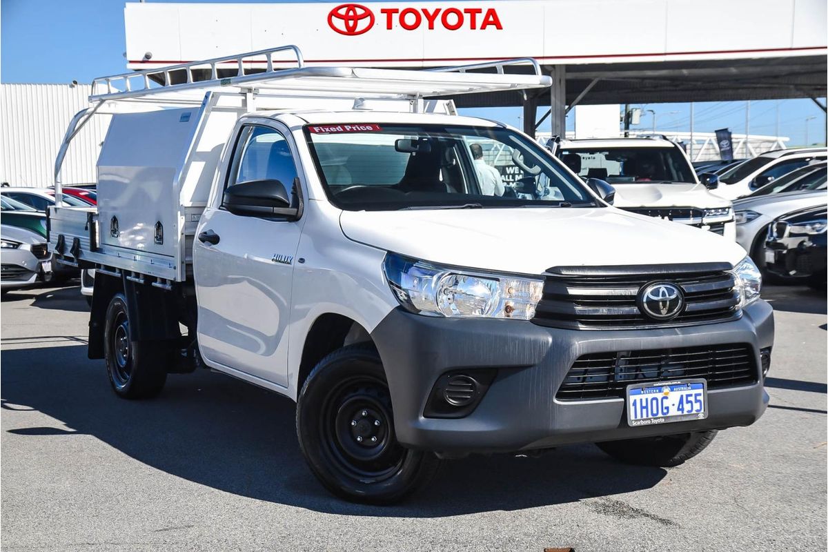 2022 Toyota Hilux Workmate TGN121R Rear Wheel Drive