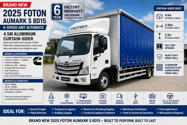 2025 Foton Aumark S 8D15