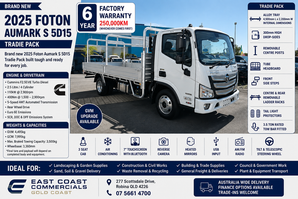 2025 Foton Aumark S 5D15 MWB